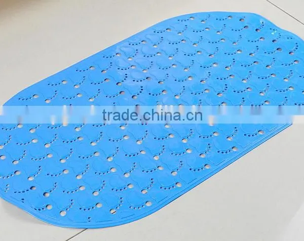 Cute Foots Pattern and Safty With Suction Cups Pvc Bath Mat photo-4