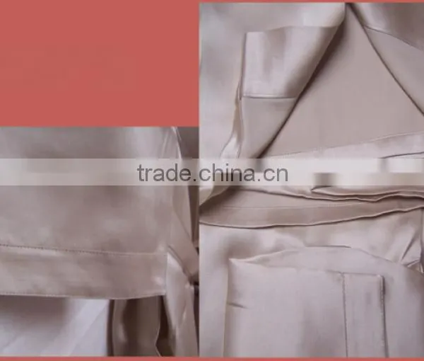 100% Silk Robe With Italian Traditional Design photo-5