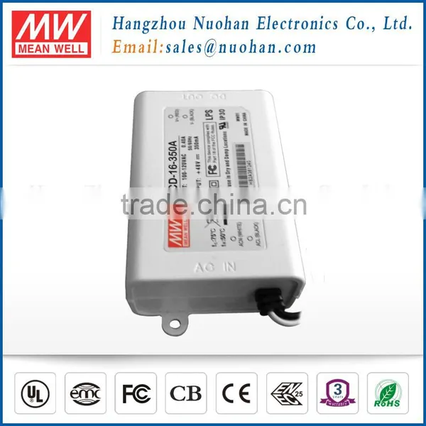 Meanwell 16W 350mA AC Phase-cut Dimming Led Driver/16W Single Output AC Dimmable LED Power Supply /16w Led Driver photo-5