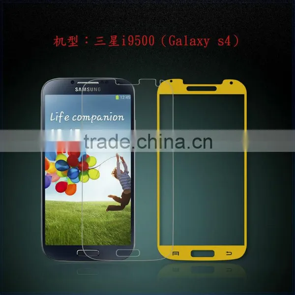Colorful Tempered Glass Screen Protector For Samsung Galaxy Note 3 S4 S3 Note 2