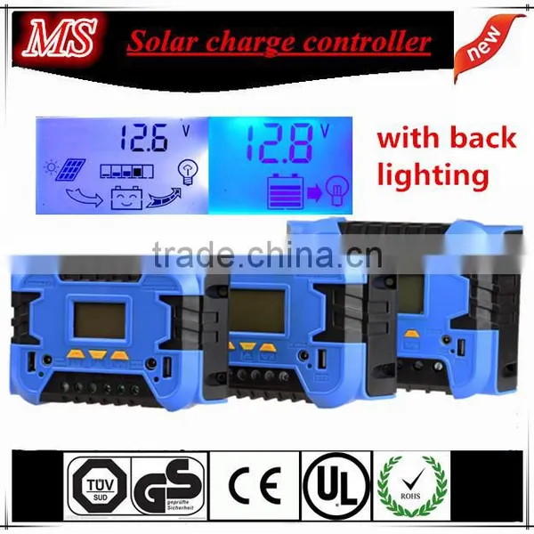 New Green Energy to Protect Environment 10a Pwn 12v 24v Charge Controller Solar photo-2