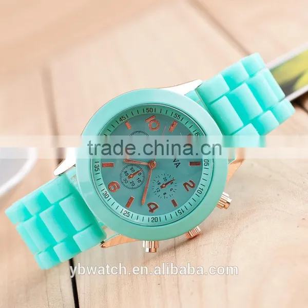 Lady Watch Stainless Steel Watch Brand New Silicone Watch Men Big