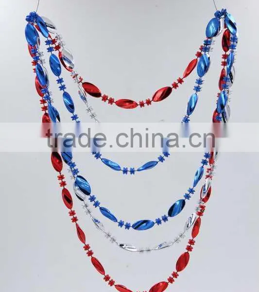 USA National Day party Bead chain fashion necklace slave anklet