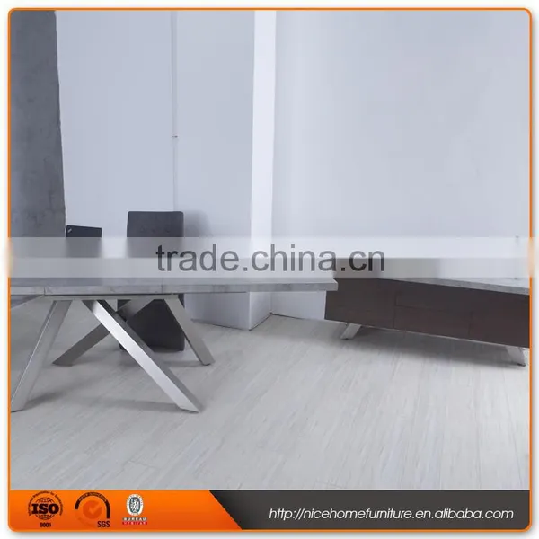 Top Sell 1.8m-2.4m Mdf Extendable Dining Table photo-2