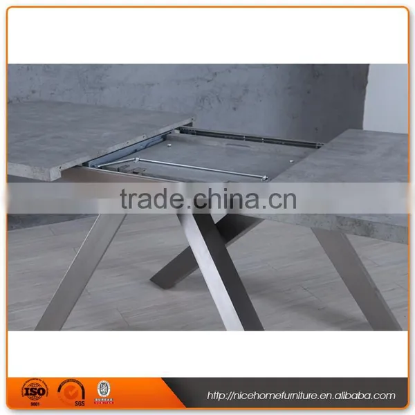 Top Sell 1.8m-2.4m Mdf Extendable Dining Table photo-4