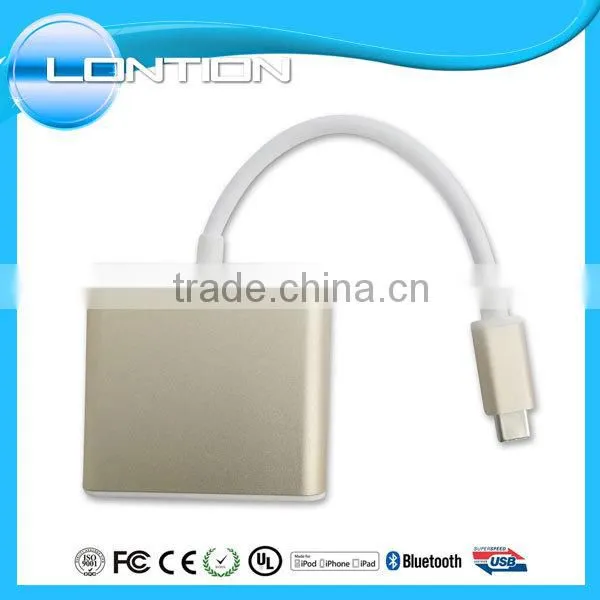 All in 1 3 Port USB 3.1 Type C Hub photo-3
