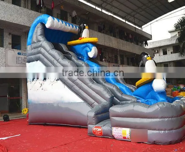 Sea Waves Inflatable Water Slide for Kids