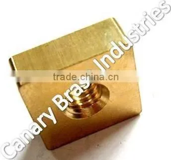 furniture brass knurling nut/thread round nuts m4