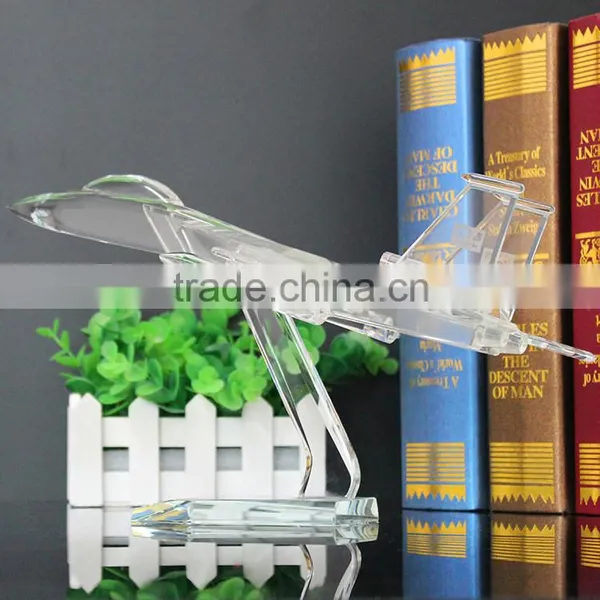 Crystal Glass f 16 Model Plane photo-6