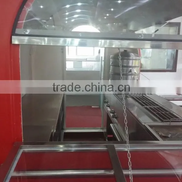 Fashionable Food Vending Cart for Sale Directly From Guangzhou Manufacturer photo-2