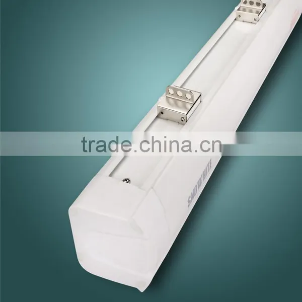 1:1 70" Matt White High-end Cinema Electric Projection Screen for Business Presentation photo-4