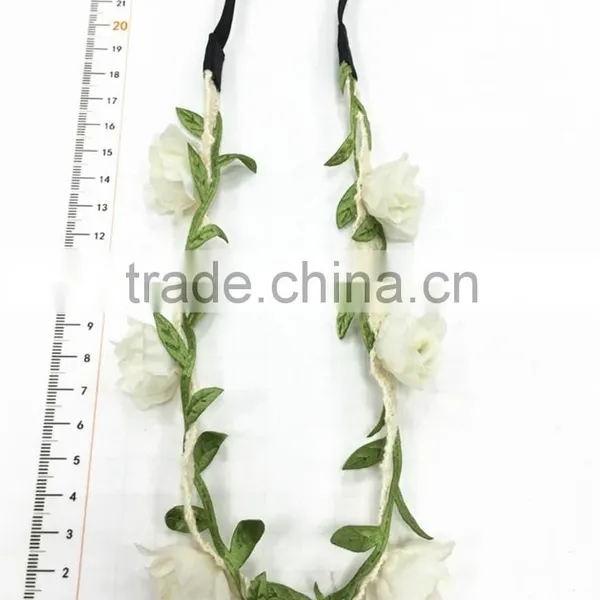 Pretty Fabric Flower Bando Headwrap for Ladies photo-3
