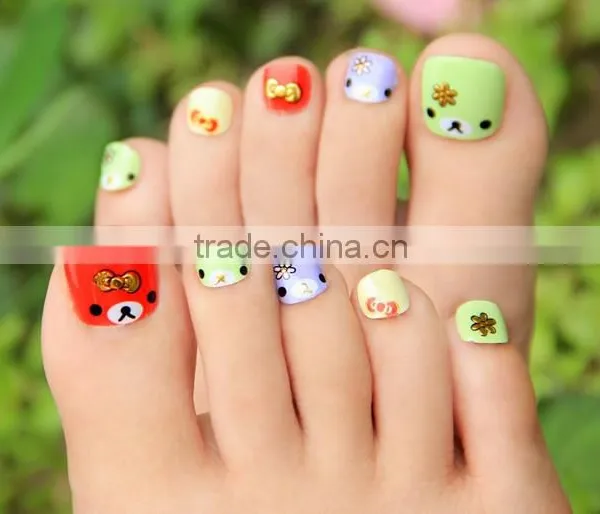 Custom Kid Toe Nail Wraps photo-3