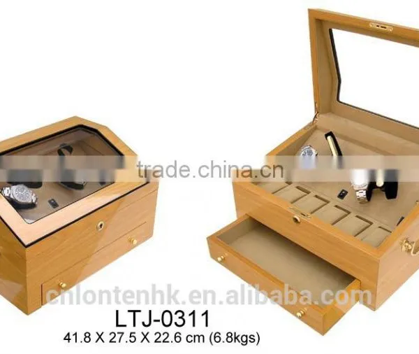 Wooden Display Watch Winder Box photo-2
