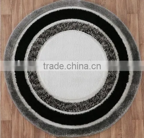 Modern Round Cotton Rug for Dinning Room photo-5
