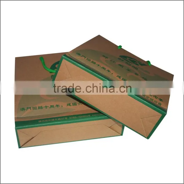 Cheap Craft Paper Carrier Bag Printing photo-4