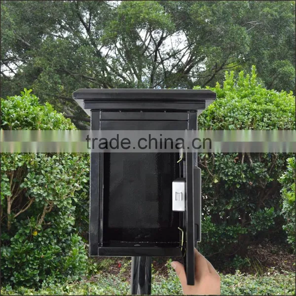 Newest Cast Iron Waterproof Wall Mount Mailbox,Residential Password Mailboxes photo-4