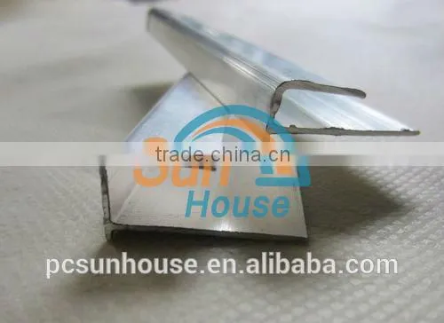 Aluminium Connector for Polycarbonate Sheet Installation photo-2