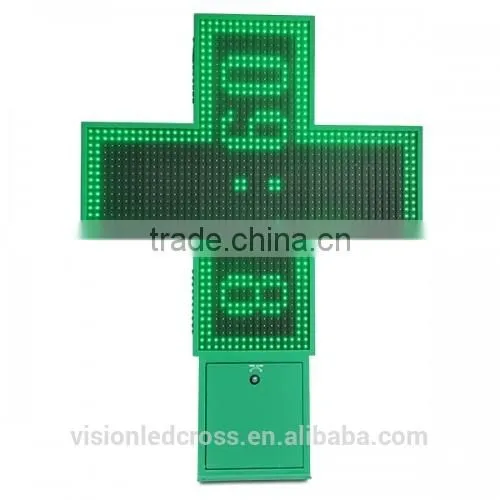 Outdoor LED Pharmacy Green Cross Display Sign photo-2