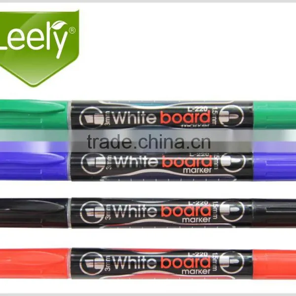 S0054 Double Heads White Board Marker With Valve System