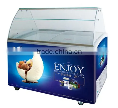 All Kinds Commericial Freezer Ice Cream Display Chest Freezer Showcase photo-6