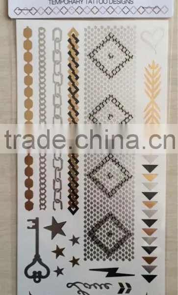 New Design Flash Metallic Tattoo photo-3