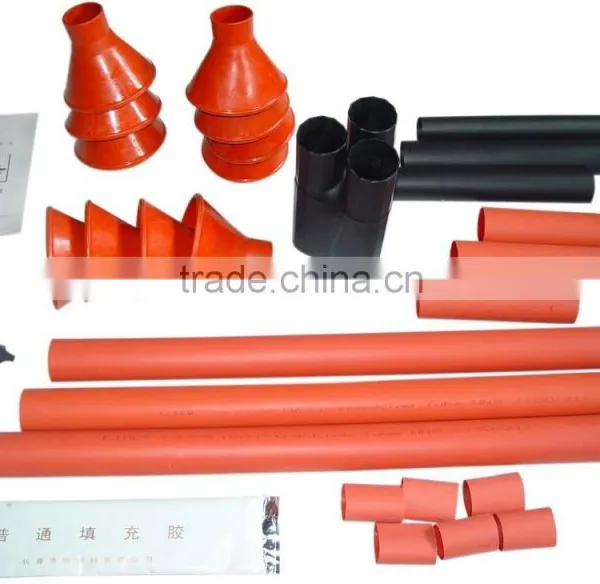 1/10/24/36kv Heat Shrink Tube /Heat Shrink Joints/Heat Shrinkable Cable End Caps photo-3