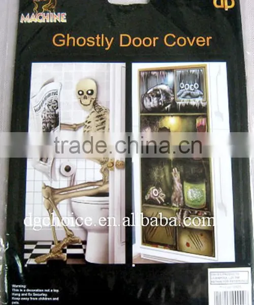 Colored Customized Halloween Decor Home Door Cover photo-3
