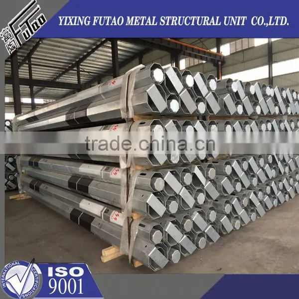 High Quality Galvanized Led Street Factory Price Lamp Pole photo-2