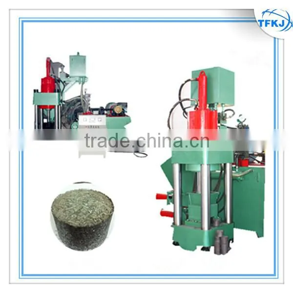 Hydraulic Waste Scrap Cast Iron Briquetting Press photo-4