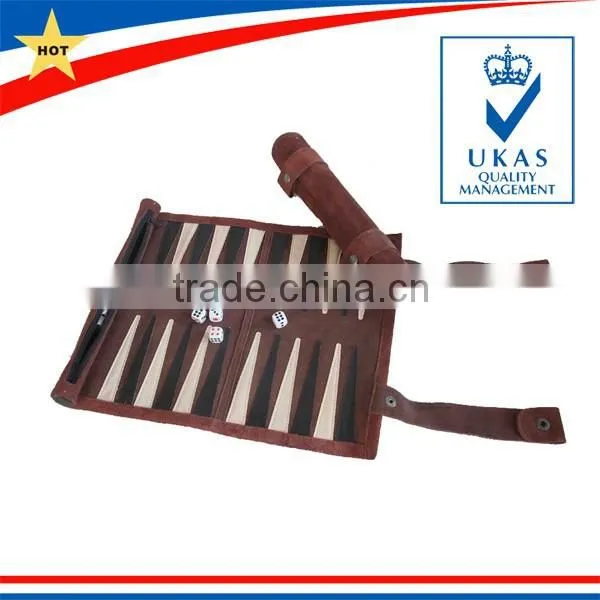 Genuine Leather Backgammon Set photo-6