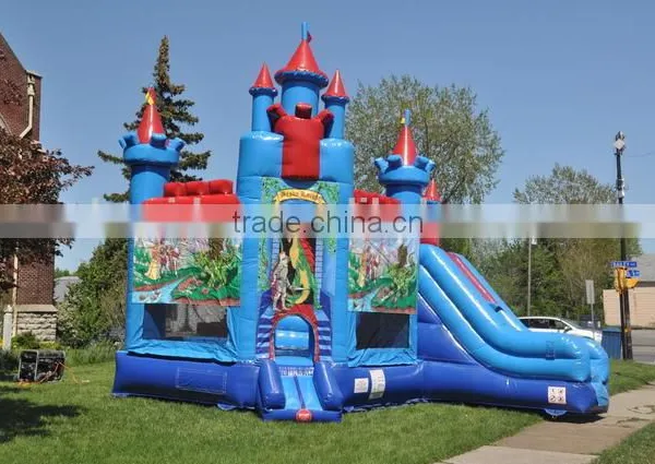 2016 New Inflatable Bouncer Combo,Inflatable Brave Knight Combo photo-4