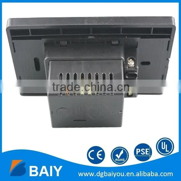 Aluminum Alloy Gloss Surface US Plug Wall Socket 2 USB Outlets 2 USB Port photo-5