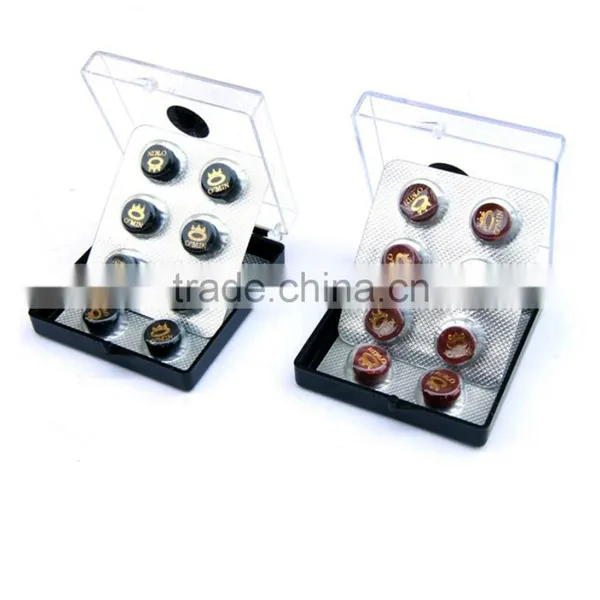 Tournament Leather Billiard Snooker Cue Tip 10mm
