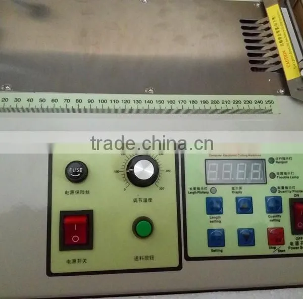Strip Ribbon Cutting Machine/ Hot Blade Webbing Cutter photo-6