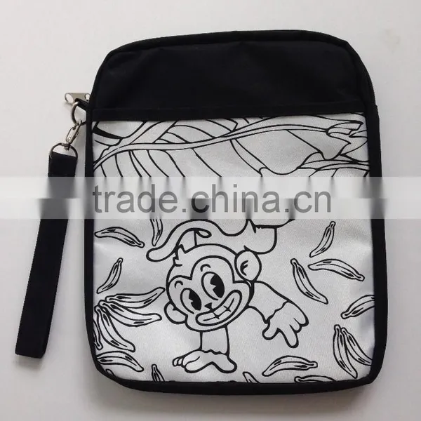 DIY Drawing Ipad Case With 4pcs Bigger Markers - Personalized Satin Gift Bag photo-2