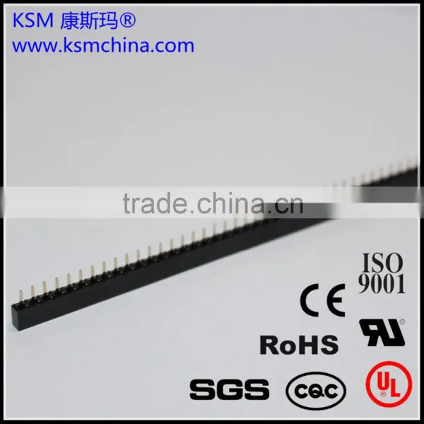 Female Header 2.54mm Single Row Straight Type