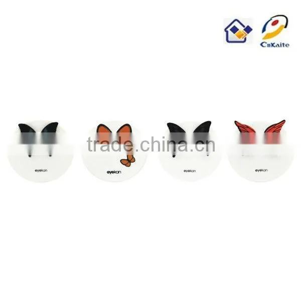 Kaida A-8063-2Print Plastic Contact Lens Case With Bottle Mirror photo-5