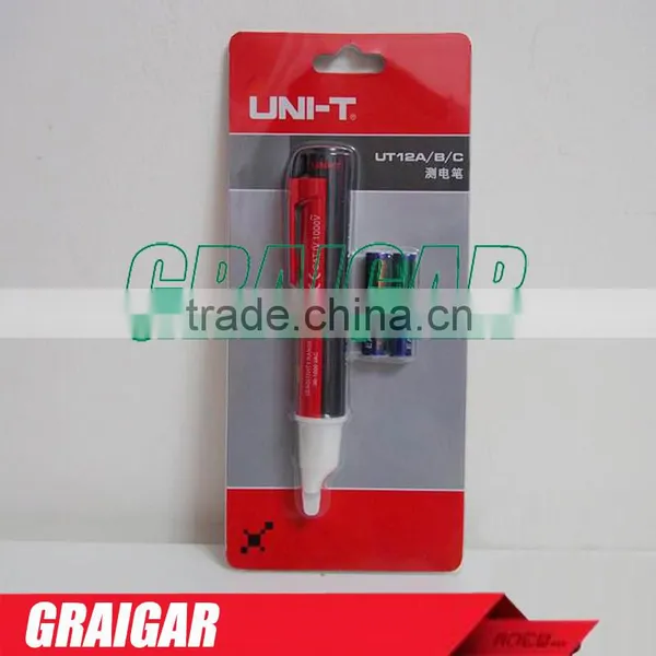 AC Voltage Detectors UNI -T UT12C Digital Voltage Tester Test Pen 90V ~ 1000 V Frequency Test Voltimetro Tester Voltmeter photo-3
