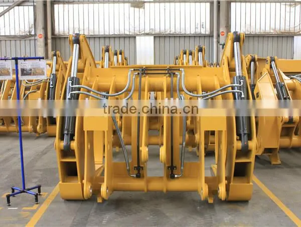 SDLG LG953L Log Grapple, Heavy Duty Log Fork for Sale, Specialize in 5 Ton SDLG Wheel Loader photo-2