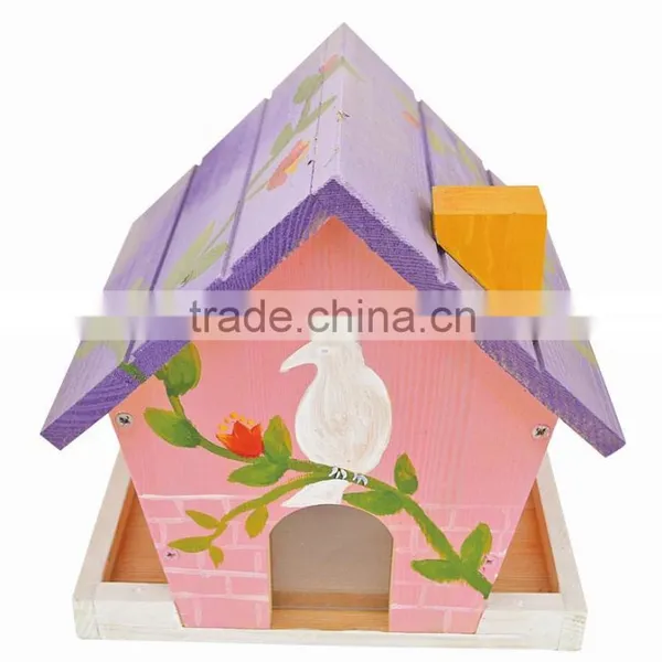 2015 China Suppliers Sale ISO9001&FSC&SA8000 Garden Wild Wooden Bird Feeder in Pet Cages,carriers&house photo-2