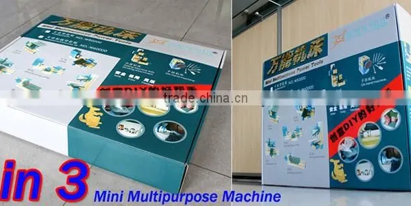 8in3 Metal Mini Multipurpose Machine, Mini Combined Machine Tool; DIY Mini Lathe Machine Tool,Soft Metal or Wood Processing photo-2