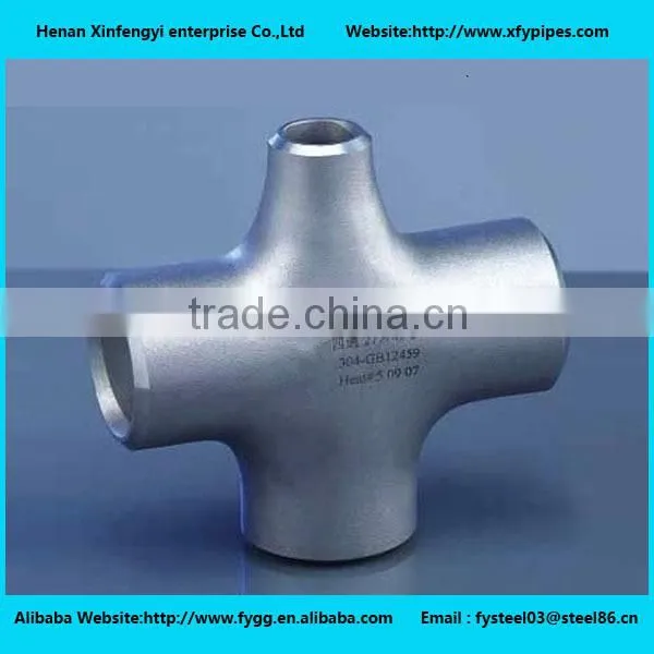 China Factory Steel Buttwelded Reduce Barred Tee