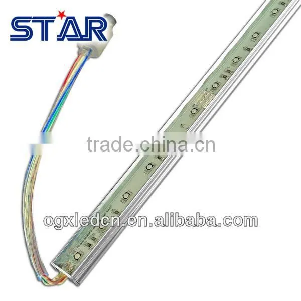 Aluminium LED Lichtleiste RGB SMD 5050 60led/m 15w/m Indoor/outdoor