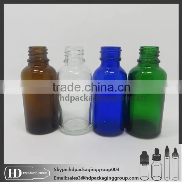HD 30ml Clear Olive Oil Bottles Dropper Bottle Eliquid Dropper Glass Bottle photo-4
