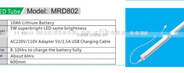 5W Portable Led Tube for Blackout Situation photo-4