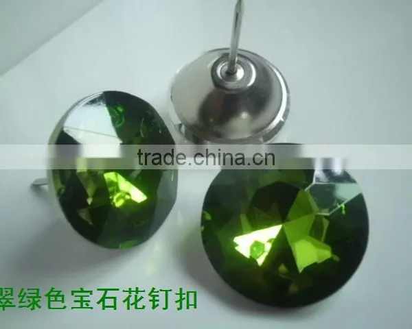 New Coming Trendy Style Crystal Rhinestone Button 22mm With Good Offer photo-4