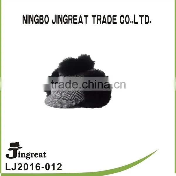 Fashion Knitted Winter Earflap Snow Cap