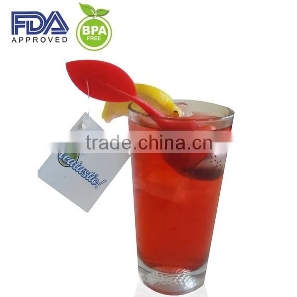 Floating Duck Silicone Tea Filter Silicone Tea Infuser Stainless Steel Tea Strainer,tea Bag ,tea Leaf ,tea Diffuser photo-3