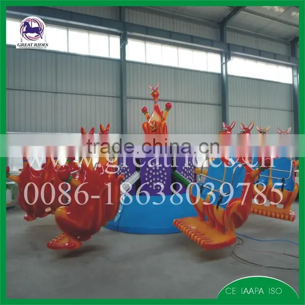 Christmas Rides!Theme Park Kids Happy Jumping Machine Jumping Kangaroo photo-5